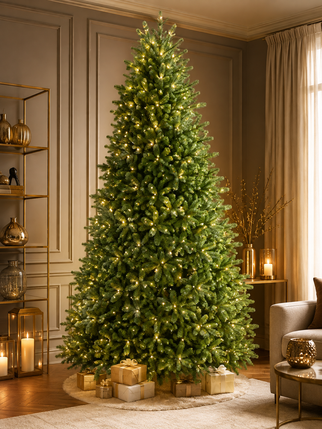 Sapin de Noël Everest Real Touch Lumineux – 270 cm