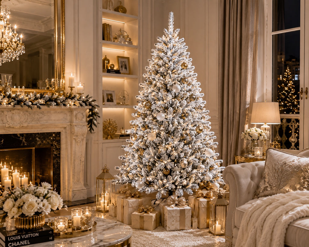Majesté – Sapin de Noël Enneigé Premium 150 cm