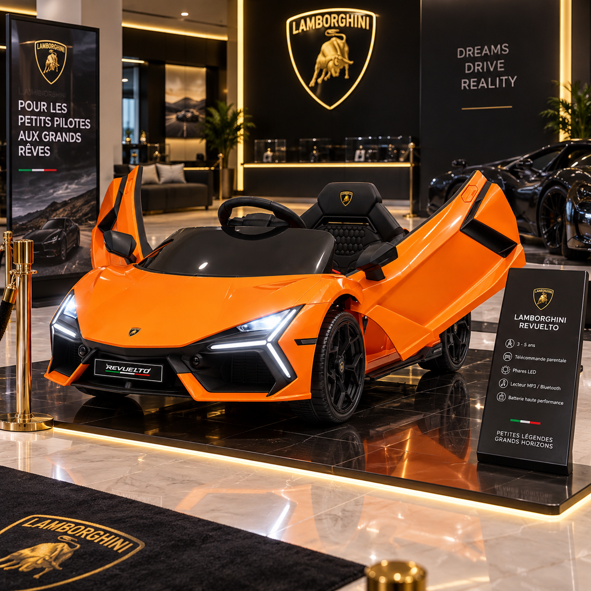 Lamborghini Revuelto 12V Électrique pour Enfant – Sous Licence Officielle