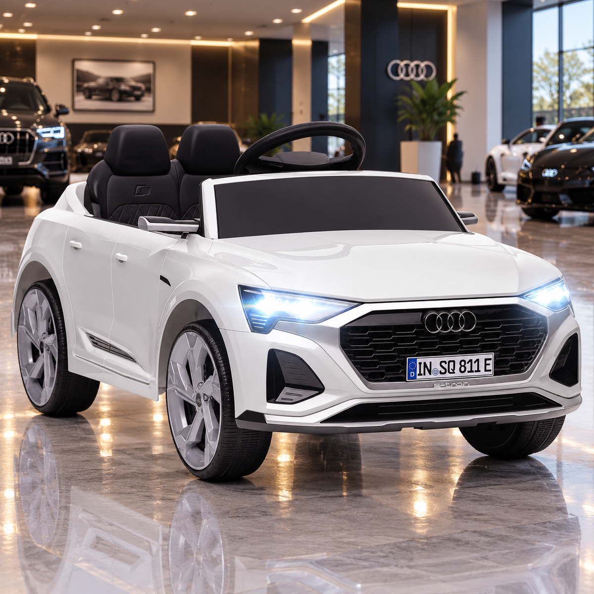 Voiture Électrique Enfant Audi Q8 e-tron 12V – Télécommande Parentale