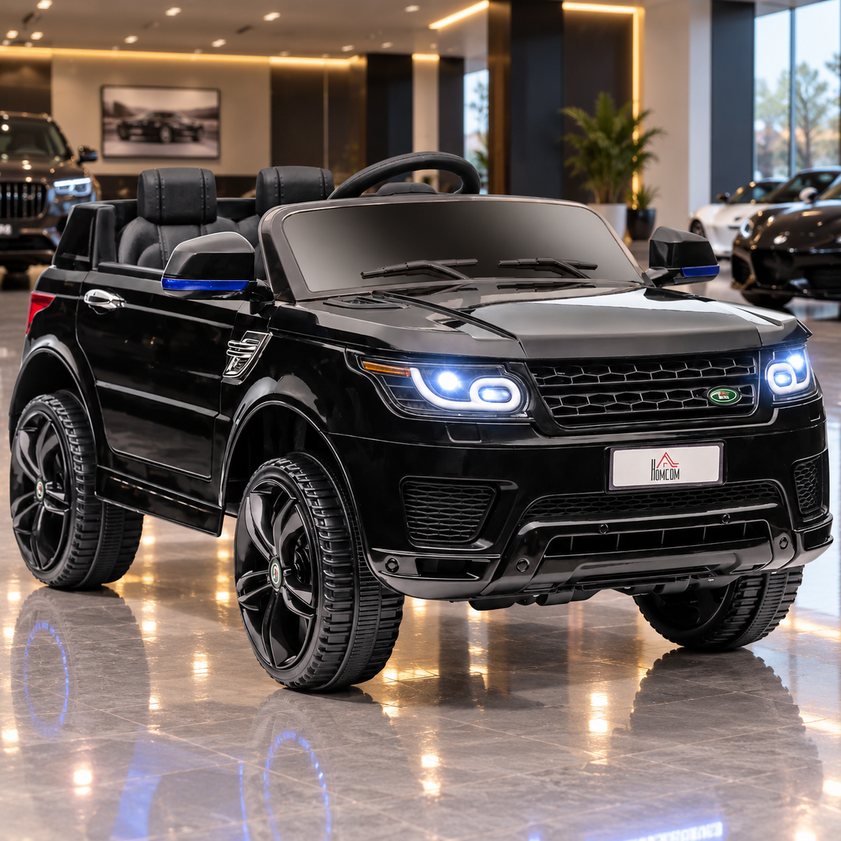 Voiture électrique SUV 12V pour enfant – Télécommande parentale & multimédia